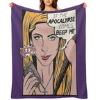 Pop Art Slayer Gift-ready Throw Blanket