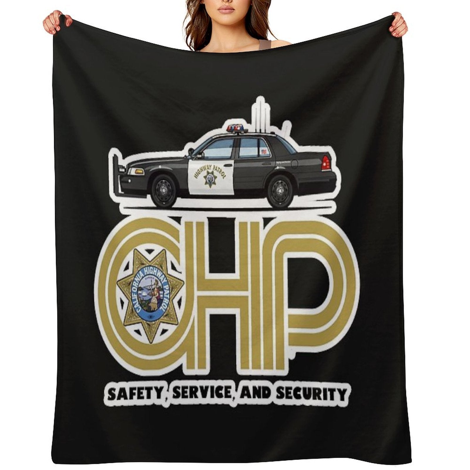CHP Machine-washable Throw Blanket