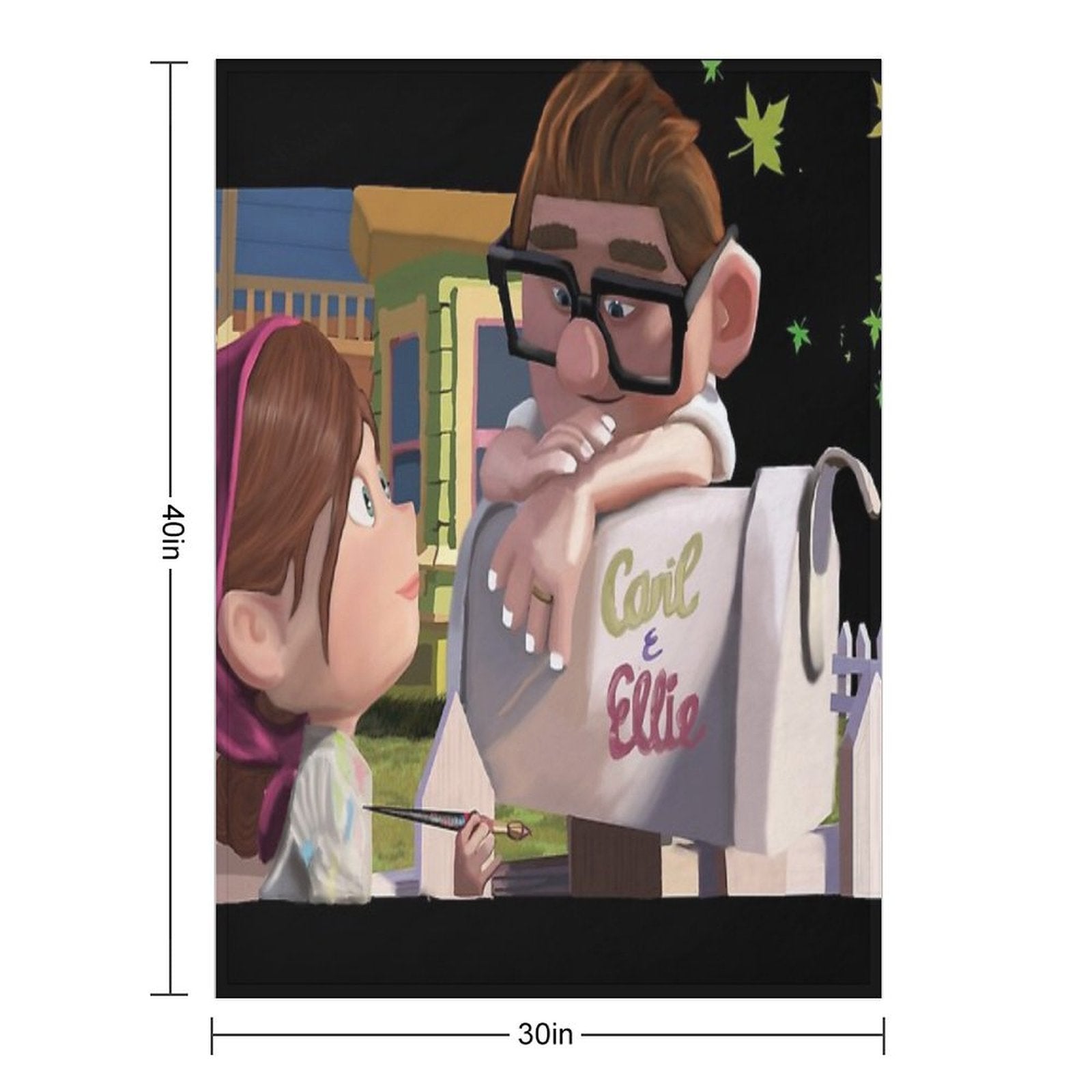 UP Carl And Ellie Versatility Throw Blanket