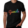 Fabulous Guncle LGTBQ - New Baby Gay Uncle Rainbow  Fade-proof Color T-Shirt
