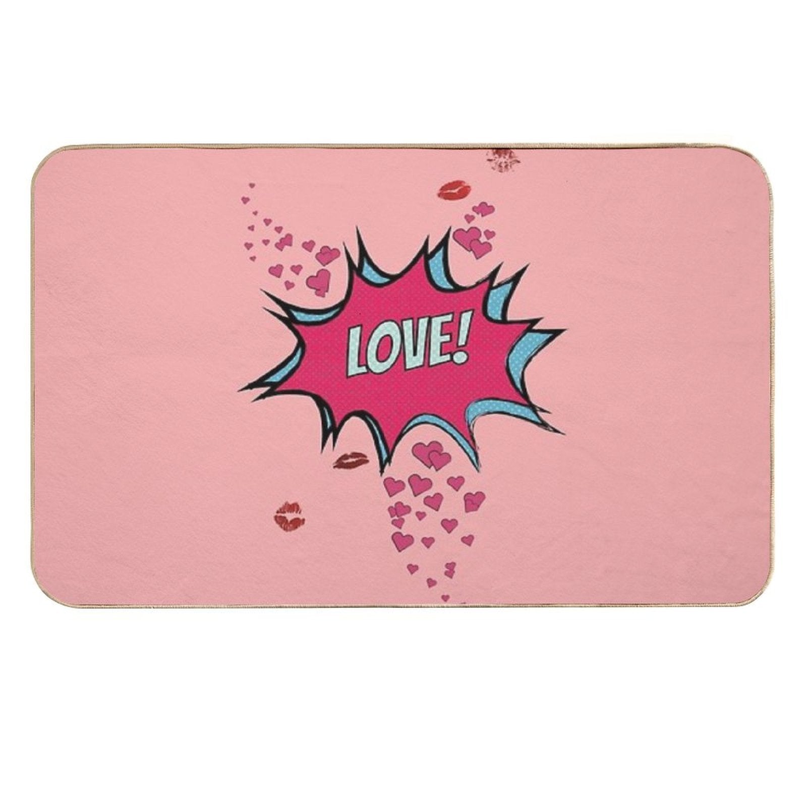 Love!  Easy To Clean Bath Mat
