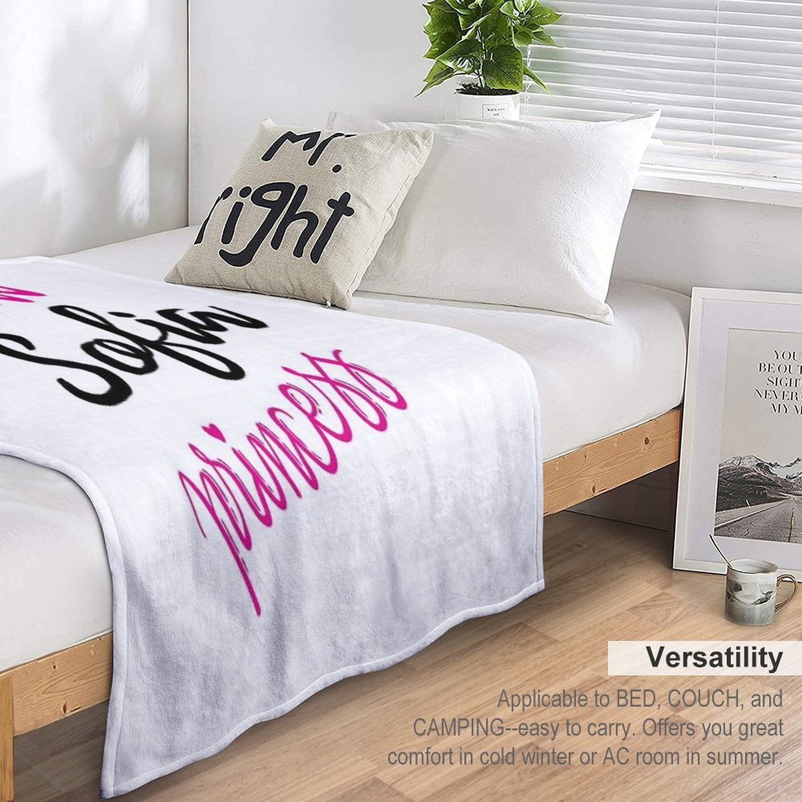 Little Sofia Princess Gift-ready Throw Blanket