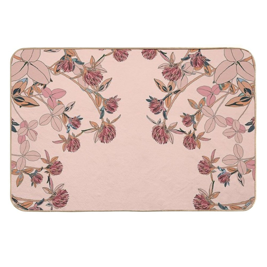 Koniczyna - Wzór 2 Clover - Pattern 2  Odorless Bath Mat