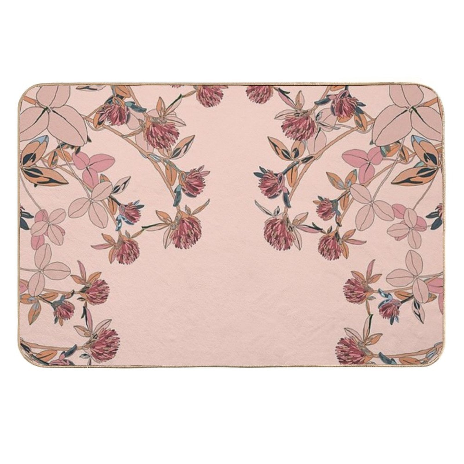 Koniczyna - Wzór 2 Clover - Pattern 2  Odorless Bath Mat