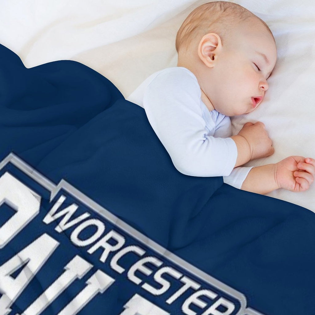 The Worcester Railers Premium Throw Blanket