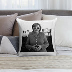 Swagela Merkel - Dark Soft Washable Throw Pillow