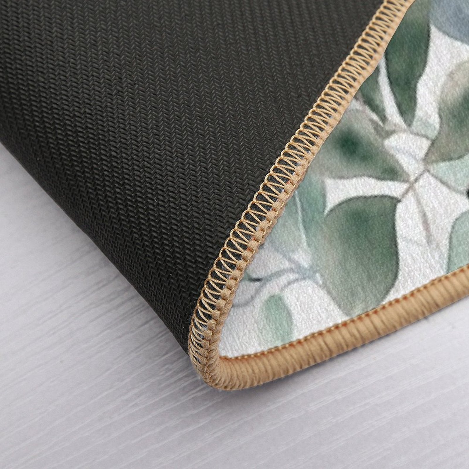 Beautiful Plants Pattern Art  Dirt-Trapping Bath Mat