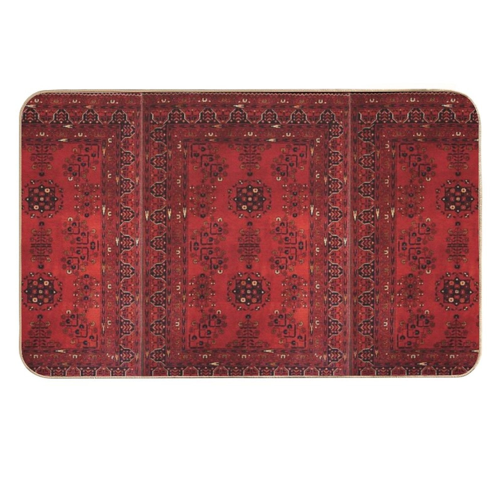 Antique Persian Rug  Repositionable Bath Mat
