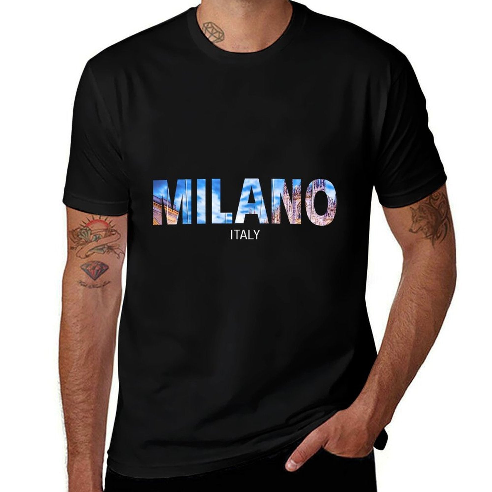 Milanos for Women Men Milano Italy Souvenirs Gifts  Breathable T-Shirt