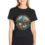 Out of Breath Hiking Society Men Women Hiker Funny Outdoor  Eco-friendly Material T-Shirt