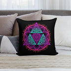 Neonforce Soft Shrink-Resistant Throw Pillow