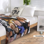 Glen Powell Photo Collage Compact Throw Blanket