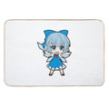 Blue Girl  Rapid-Drying Bath Mat