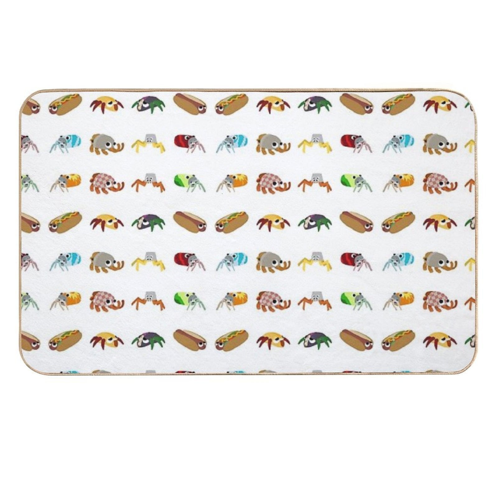 Bugsnax - Fast Food Pack  Easy Maintenance Bath Mat