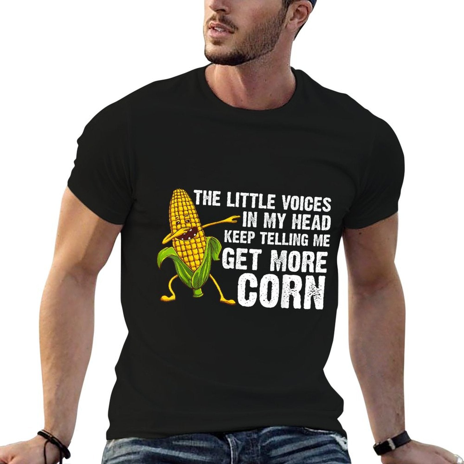 Funny Corn Gift For Men Women Corn On The Cob Costume Farmer  Trendy Pattern T-Shirt