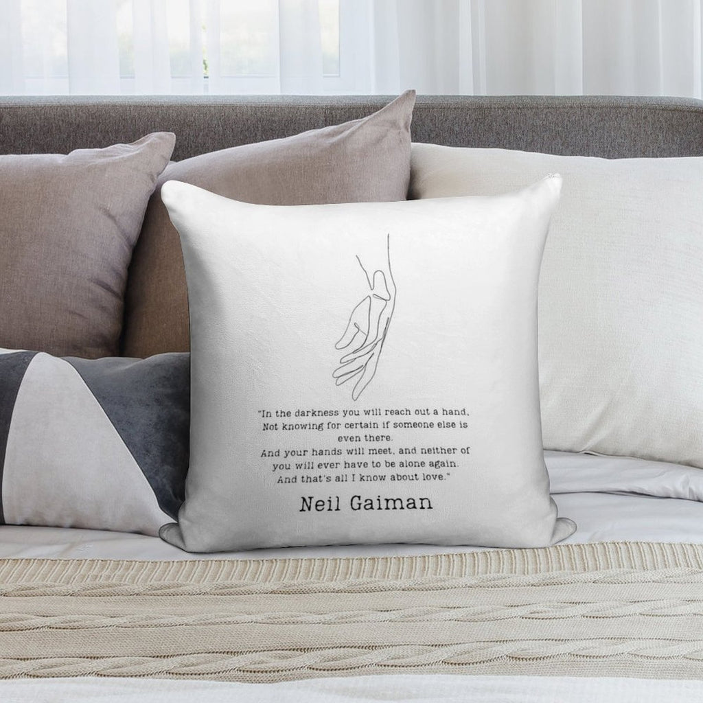 And That's All I Know About Love. Soft Warmth Comfort Throw Pillow
