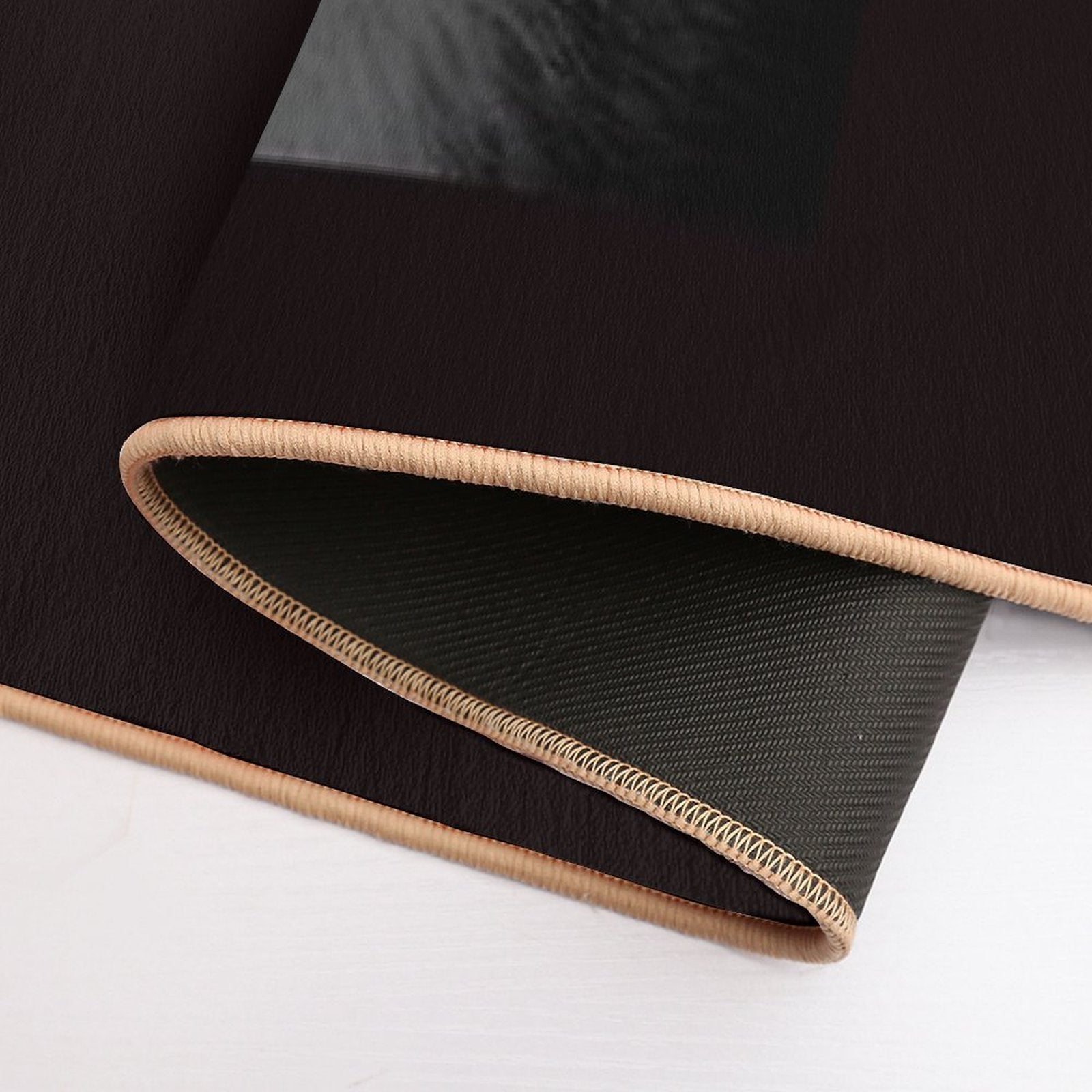 Desert Coyote in Black & White by Mojave Bird Life  Dirt-Trapping Bath Mat