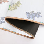 Pastel Coloured Bratz Logo Sticker Pack  Pet-Safe Bath Mat
