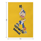 Jeffy Victory Royale Funny Dance Multi-functional Throw Blanket