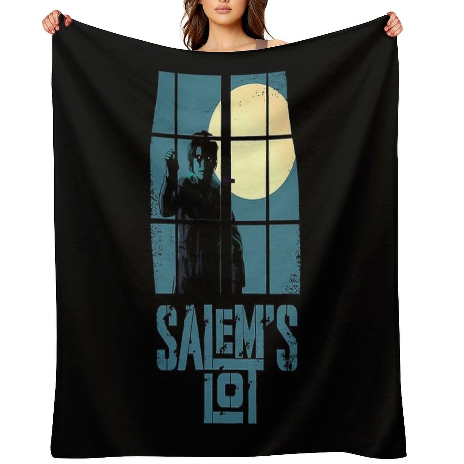 Salems Lot - Stephen King Sustainable Throw Blanket