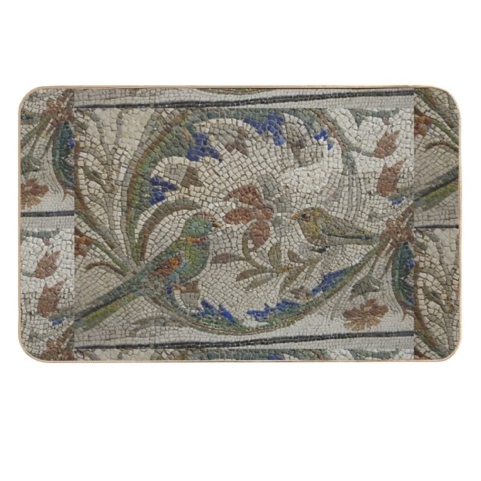 Roman Paving - 4  Pet-Safe Bath Mat