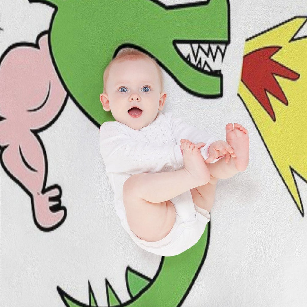 Trogdor Cute Dragon Homestar Runner Versatility Throw Blanket