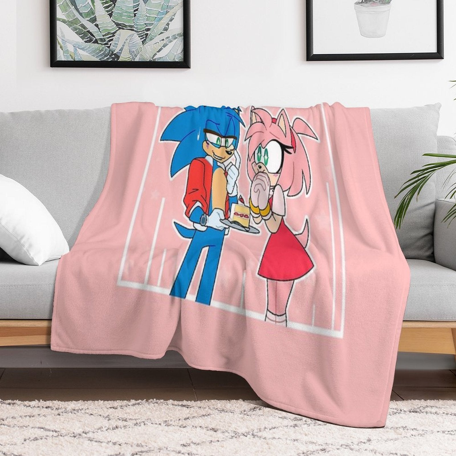 SONAMY MELTDOWN Lightweight Throw Blanket