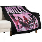 CRUE SHIRT Machine-washable Throw Blanket