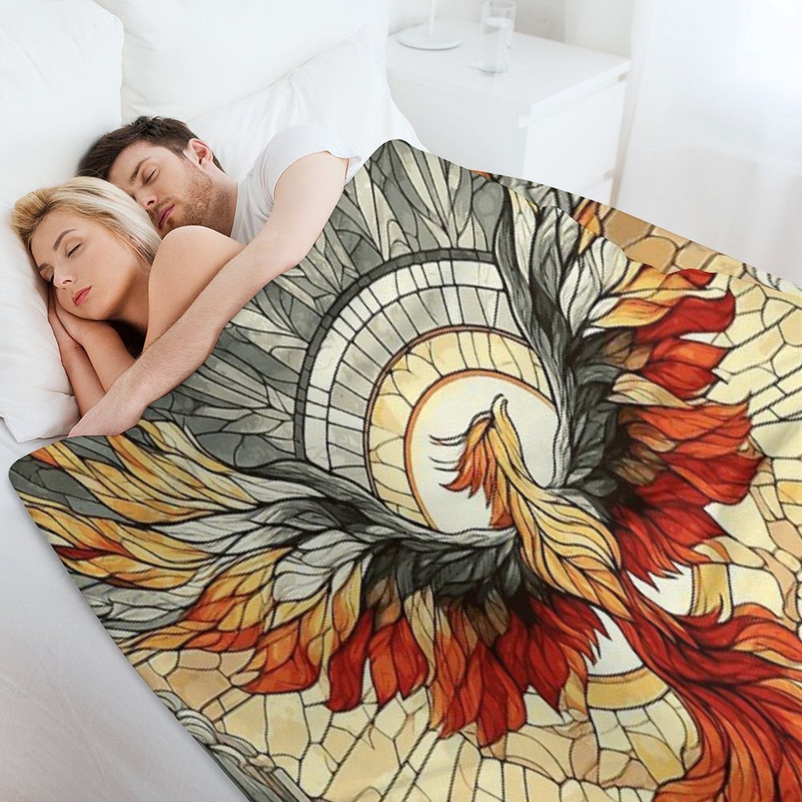 From Ashes, Hope Takes Flight Versatility Throw Blanket