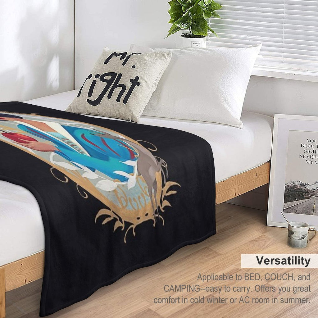 Snow White Movie Anti-pilling Throw Blanket