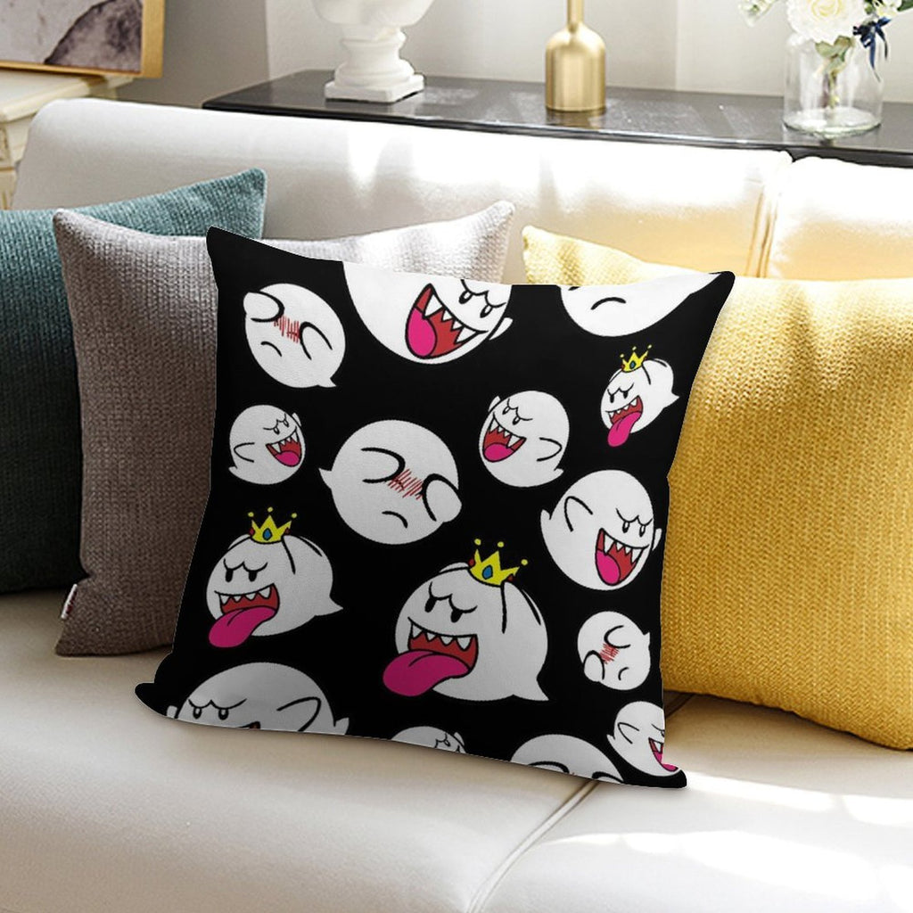King Boo Swarm Soft Skin-Friendly Throw Pillow