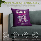 Official Teenager - 13th Birthday Gifts For Girls Soft Anti-Pilling Throw Pillow