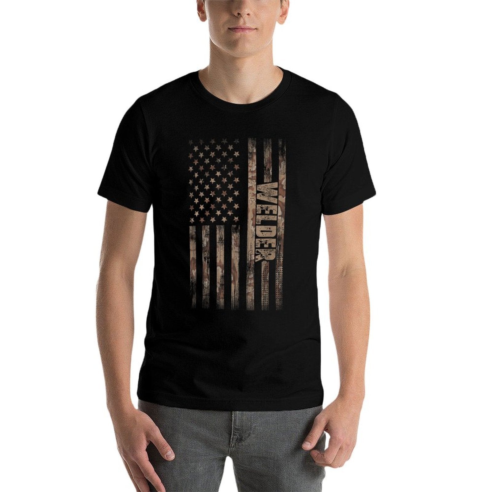 Welder American Gift Welding Women Men  Affordable Price T-Shirt
