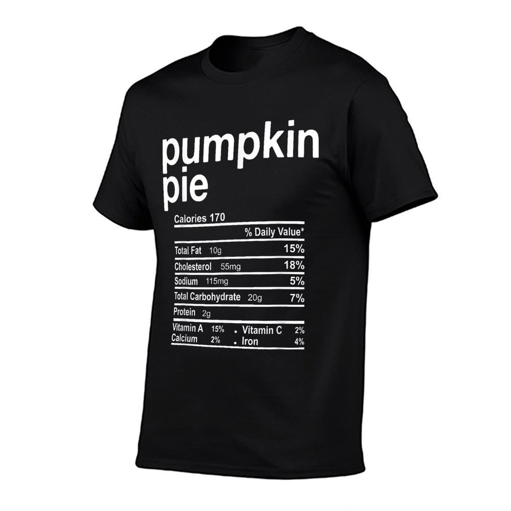Pumpkin Pie Nutrition Facts Funny Thanksgiving Christmas  Soft T-Shirt
