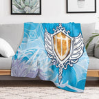 FFXIV Paladin Job Mat Anti-pilling Throw Blanket