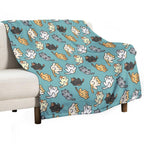 Neko Atsume Versatility Throw Blanket