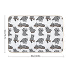 Raccoons  Absorbent Bath Mat
