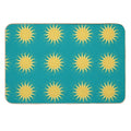 Sunny Pattern Durable Bath Mat