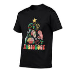 Christmas Audiology Tree Audiology Student Graduation  Durable T-Shirt