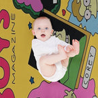 Non-Threatening Boys Magazine Quick-dry Throw Blanket