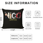 Nico Santos HD T - Shirt  Sticker Soft Luxury Feel Throw Pillow