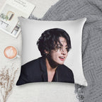 Jungkook Long Hair Hot Soft Multiple Sizes Throw Pillow
