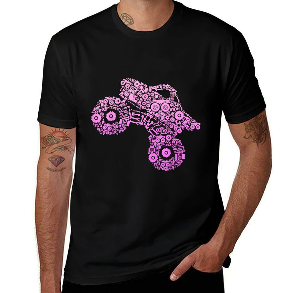 Monster Truck Girls Women  Tagless Design T-Shirt