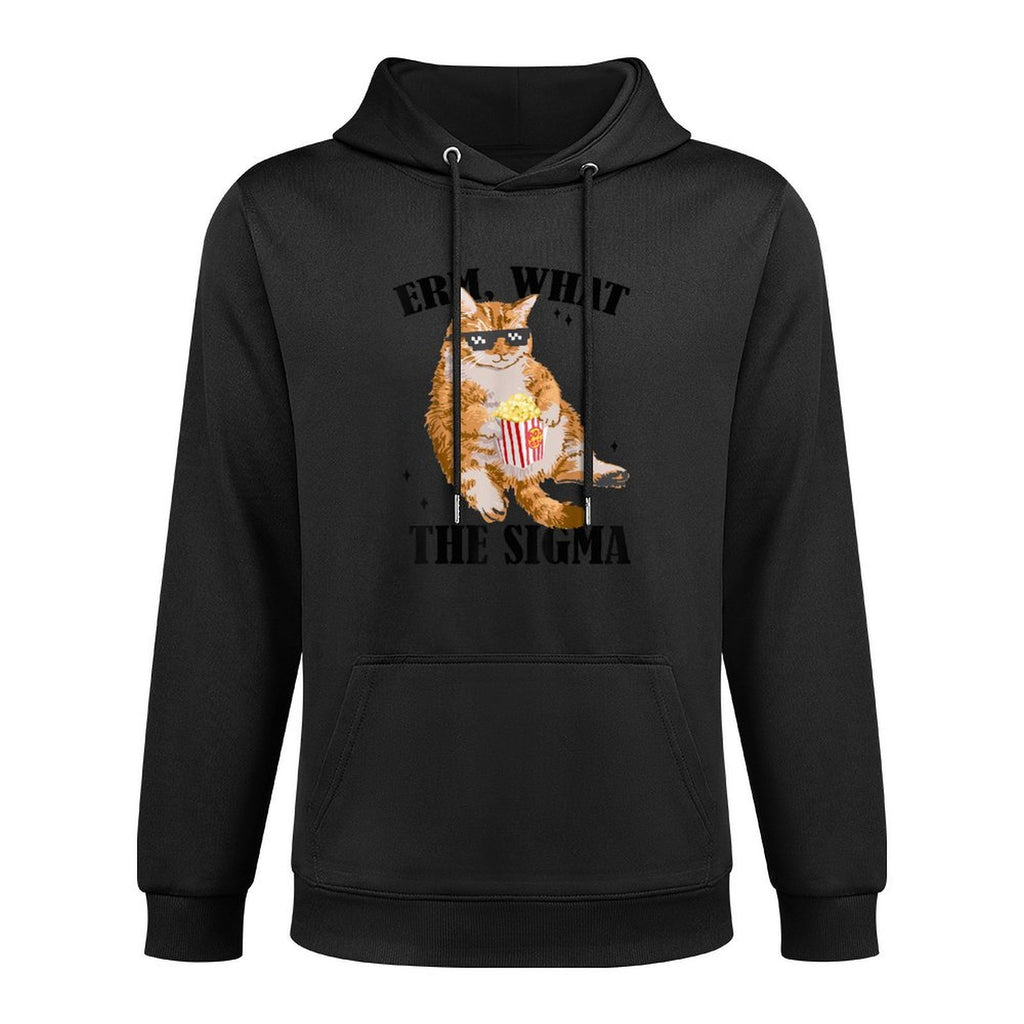 Funny Cat Meme Quote Erm What Sigma For Men Women Cool Sigma Customizable Surface Hoodie