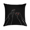 Couple Passion Desire Soft Gift Ready Throw Pillow