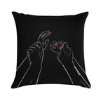 Couple Passion Desire Soft Gift Ready Throw Pillow