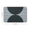 Scandi Minimalist  Easy To Clean Bath Mat