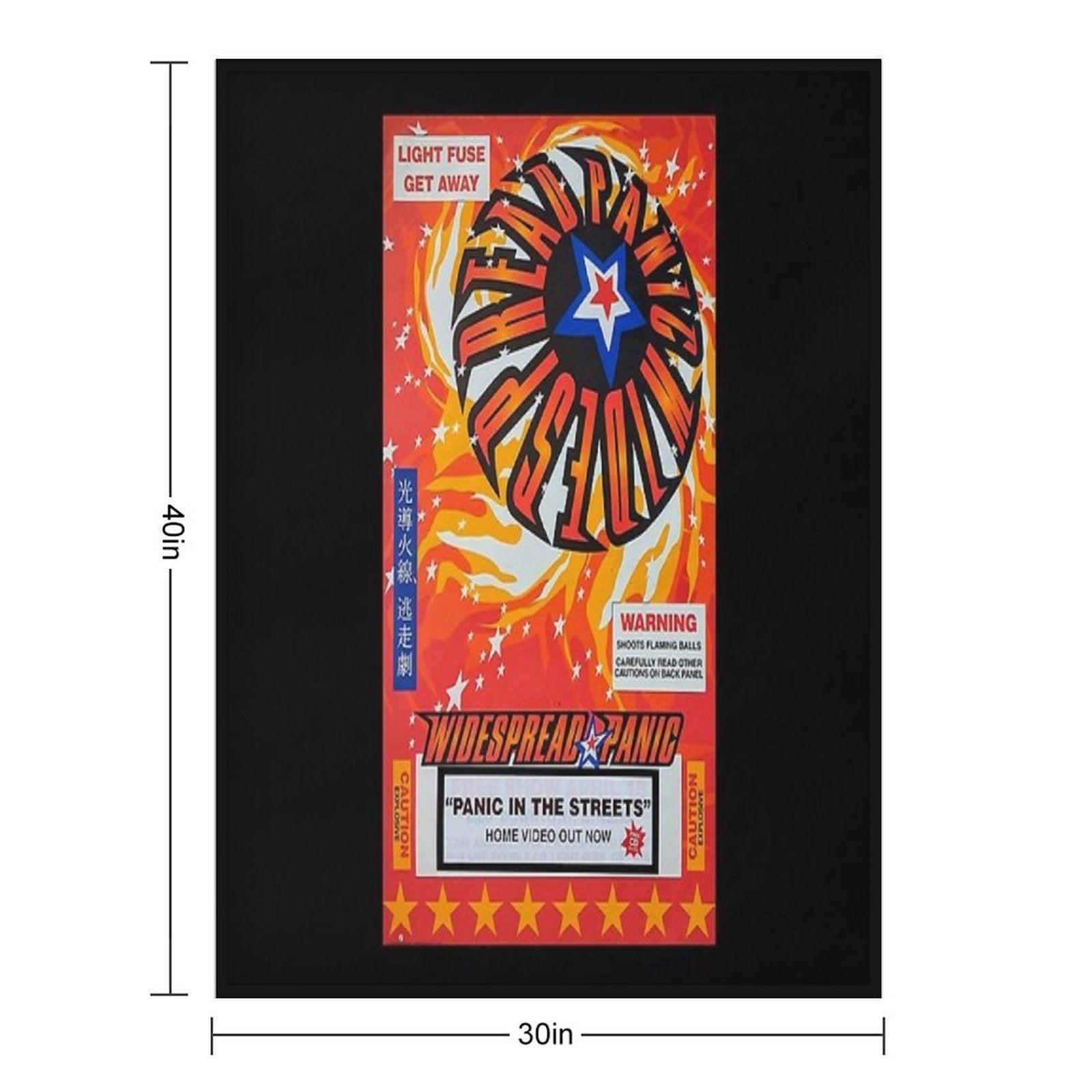 I Don't Want To Spend This Much Time On Widespread Panic How About You Wrinkle-free Throw Blanket