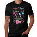 Pink O Blue We Love You Awesome Gender Reveal Pink Team Girl  Versatile T-Shirt
