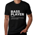 Bass Player Definition Bassist For Musicians  Lightweight T-Shirt